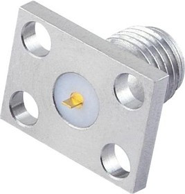MC002934, Разъем РЧ / Коаксиальный, 5G &amp; 5G-N, SMA Коаксиальный, Прямое Гнездо с Фланцем, 50 Ом
