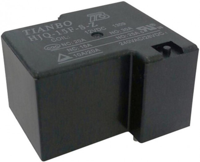 HJQ-15F-12VDC-S-Z, Реле 1пер. 12VDC, 30A/240VAC HJQ-15F-12VDC-S-Z, Реле 1пер. 12VDC, 30A/240VAC