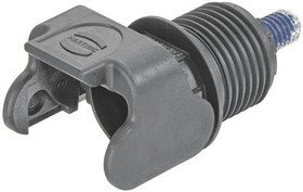 09930011105, Heavy Duty Power Connectors Han S 120 Screw Mount Housing black M18 w/ male contact M6 (w/ Tuflok) 09930011105, Heavy Duty Power Connectors Han S 120 Screw Mount Housing black M18 w/ male contact M6 (w/ Tuflok)