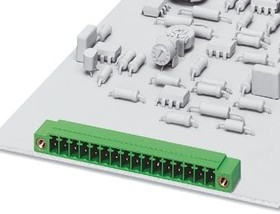 1848449, Pluggable Terminal Blocks 20 Pos 3.81mm pitch Through Hole Header