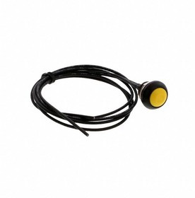 PB7B2FM5M1CAL00Y500, Pushbutton Switches PB ON/OFF FC Yellow M1 Term IP68 .5m LHS