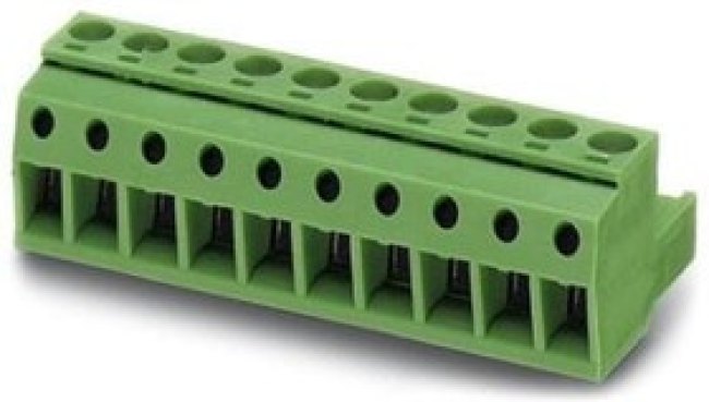 1769052, Pluggable Terminal Blocks 6 Pos 5.08mm pitch Plug 24-12 AWG Screw