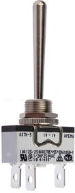637H/25, Toggle Switches TOGGLE SWITCH 600H HIGH POWER