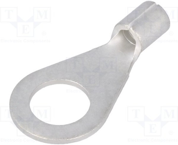 ST-087/4, Наконечник: кольцевой, M6, 1,5-2,5мм2, обжим, на провод, луженые