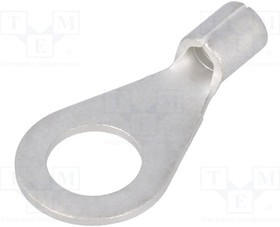 ST-087/4, Наконечник: кольцевой, M6, 1,5-2,5мм2, обжим, на провод, луженые