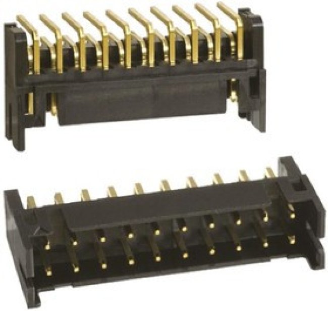 DF11-20DP-2DS(52), DF11 Series Right Angle Through Hole PCB Header, 20 Contact(s), 2.0mm Pitch, 2 Row(s), Shrouded DF11-20DP-2DS(52), DF11 Series Right Angle Through Hole PCB Header, 20 Contact(s), 2.0mm Pitch, 2 Row(s), Shrouded
