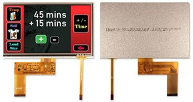 NHD-7.0-800480EF-ATXL#-T, TFT Displays &amp; Accessories 7.0 LCD TFT w/ 40pin res touch view 12