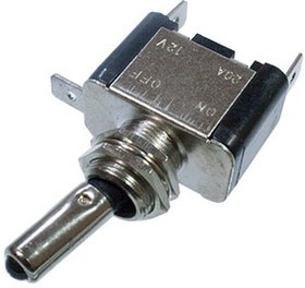 ASW-07DB, тумблер с led подсветкой синей 12В 20А