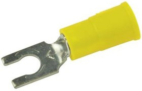 MV10-10FLX, Terminals LCKNG FORK VINYL INS BTL SS-33-10-WP