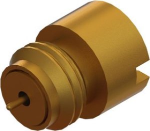 1279-4002, RF Connectors / Coaxial Connectors SMP M Thread-In Herm Conn (.015") LD