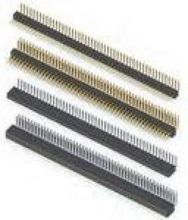 850-10-010-20-001000, Разъем HDR 10 POS 1.27mm Solder RA Thru-Hole