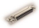 628-025-222-048, D-Sub Standard Connectors 25P RECPT VERT METAL