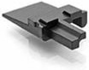 AW2P-B, WEDGELOCK, GREY, THERMOPLASTIC, 2POS