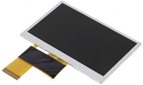 RFE43BE-ALW-DNN, Дисплей: TFT, 4,3", 480x272, Подсвет: LED, Разм: 105,5x67,2x2,9мм