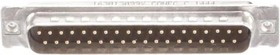 163A13099X, D-Sub Standard Connectors DSUB SOLDER PIN ANG 7.9mm PREC MCHND CNT