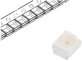 LTST-T680QEWT, LED; SMD; 3528; red; 560?1400mcd; 3.5x2.8x1.9mm; 120°; 1.8?2.4V