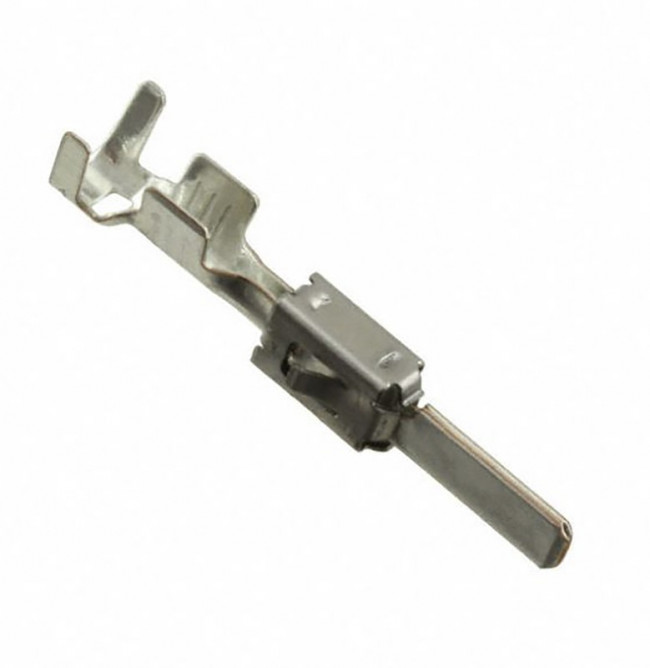 1-962915-2, Прямоугольный контакт питания, JPT Series, Контакты с Покрытием из Серебра, Бронза, Штырь, Обжим