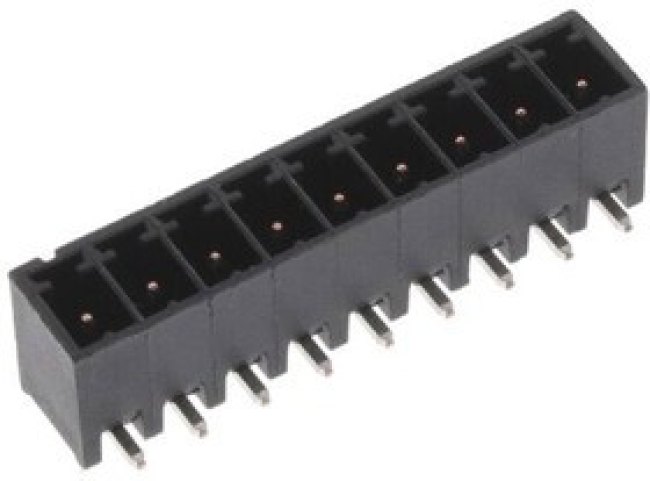 2342077-9, Pluggable Terminal Blocks 9POS HDR 90 DEG,HT 3.81MM PIT.,TL 1.9MM