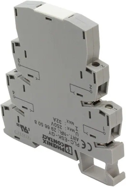 2966508, DIN Rail Terminal Blocks PLC-ESK GY