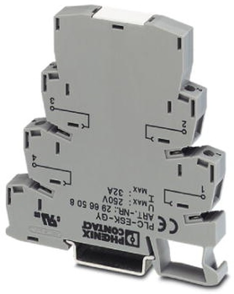 2966508, DIN Rail Terminal Blocks PLC-ESK GY