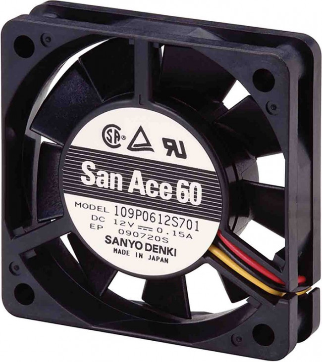 Вентилятор Sanyo Denki 109P0624H702 60x15мм 24V 0.06A 2pin Вентилятор Sanyo Denki 109P0624H702 60x15мм 24V 0.06A 2pin