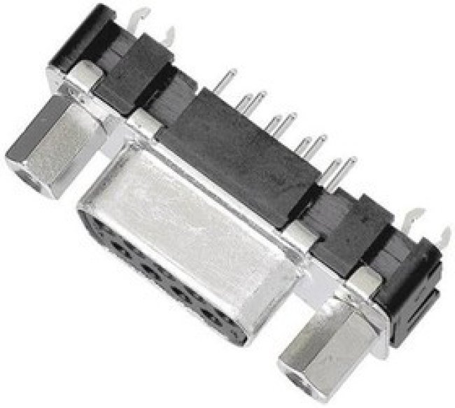 09663556513, D-Sub Standard Connectors DSUB SV FEM SSDP STR29 25P