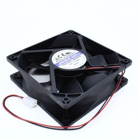 JF1238B1HR-C, (120*120*38 12V разъем), Вентилятор 12В DC, 2800об/мин., 3.85м3/мин, 120х120х38мм, подшипник качения