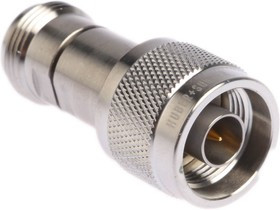 33_N-50-0-51/193_NE, Straight 50 RF Adapter N Plug to N Socket 18GHz 33_N-50-0-51/193_NE, Straight 50 RF Adapter N Plug to N Socket 18GHz