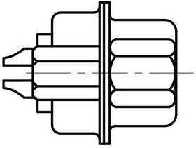 MUSBB151N1, USB Connectors Rugged USB-mini B R/A