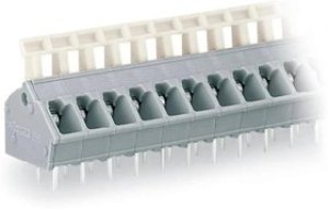 256-404, PCB Terminal Block, THT, 5.08mm Pitch, 45 °, Cage Clamp, 4 Poles 256-404, PCB Terminal Block, THT, 5.08mm Pitch, 45 °, Cage Clamp, 4 Poles