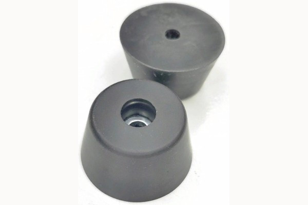 RL-SR-25x20x13, Ножка приборная коническая, армированная шайбой, ø25мм, высота 13мм; Q-15723 ножка прибор 25x13\h- 6,5/отв 5,0\резин\конус\ RL-SR-25x20x13, Ножка приборная коническая, армированная шайбой, ø25мм, высота 13мм; Q-15723 ножка прибор 25x13\h- 6,5/отв 5,0\резин\конус\