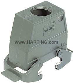 19300240437, Han B Heavy Duty Power Connector Hood, M32 Thread 19300240437, Han B Heavy Duty Power Connector Hood, M32 Thread