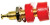 BU-P2854-2, Red Female Banana Socket, 4 mm Connector, Solder Termination, 15A, 2000V dc, Gold Plating