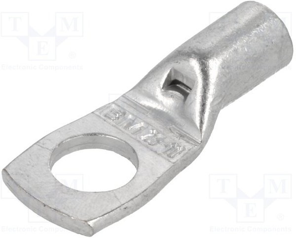 BM 01643, Наконечник: кольцевой трубчатый, M10, 25мм2, обжим, на провод