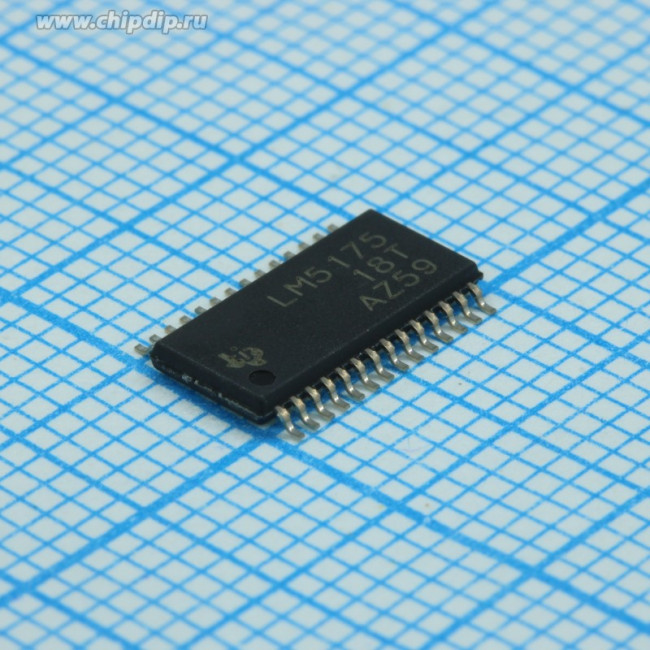 LM5175PWPR, 600kHz 3.5V~42V Buck-boost type 2 HTSSOP-28-EP-4.5mm DC-DC Controllers ROHS