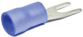Клемма"U", 3,7мм, 1,5-4,0мм2, обжимная, синий Клемма"U", 3,7мм, 1,5-4,0мм2, обжимная, синий