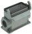 09300160250, Heavy Duty Power Connectors SURFACE MOUNTING HSG HAN 16B 1 SIDE ENTRY