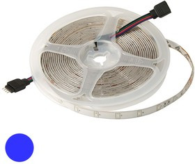 2835 300LED IP65 12V BLUE, Светодиодная лента , 2835, 300 LED, IP65, 12 В, цвет синий, катушка 5 м (цены указаны за 1 м)