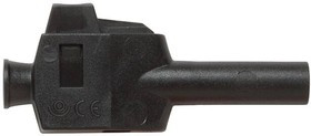 73091-0, Test Plugs &amp; Test Jacks QUICK CONNECT BLK SHEATHED-STRAIGHT