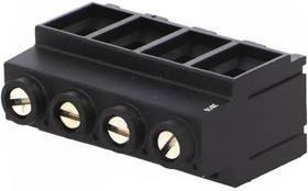 14020425402000, Зажимная рейка для печатных плат, угловой 90°, 10,16мм, на PCB