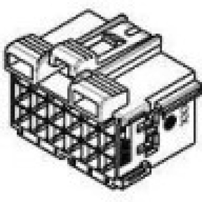 1-965640-5, Корпус Автомобильного Разъема, Junior Power Timer, Гнездо, 6 вывод(-ов) 1-965640-5, Корпус Автомобильного Разъема, Junior Power Timer, Гнездо, 6 вывод(-ов)