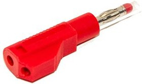 BU-32614-2, Test Plugs &amp; Test Jacks RETRACTABLE BANANA PLUG RED