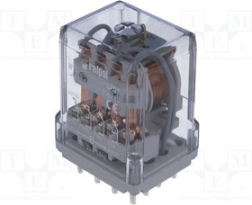 R15-4P-24VAC, Реле: электромагнитное, 4PDT, Uобмотки: 24ВAC, 10A/250ВAC, 20А