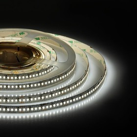 Светодиодная лента 24В, 204д/м, 22.6Вт/м, IP20, 1600лм/м, 6500K, хол. белый, 5м MB-R204-FE-3014-W-S