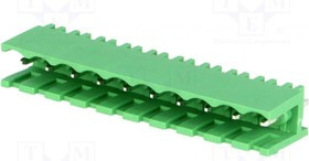 2EDGV-5.0-10P-14, Клеммник, 10-контактный 5мм, прямой 2EDGV-5.0-10P-14, Клеммник, 10-контактный 5мм, прямой