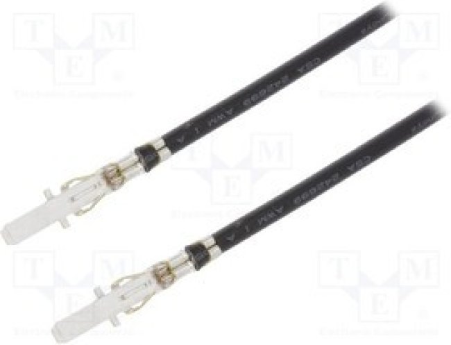 MX-79758-2042, Контакт, "папа", луженые, 16AWG, SABRE, Ш.контактов: 7,5мм, Дл: 0,3м