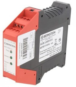 6075111015, Модуль: реле безопасности, SCR ON, 24ВAC, 24ВDC, Монтаж: DIN, IP20