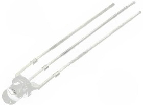 OSRG3131A-C, Светодиод 3мм красный/зеленый 750/750мКд 30° 3выв. кат.