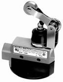 DTV6-2RN2, Limit Switches DPDT 2NC/2NO 10A Top Roller Arm