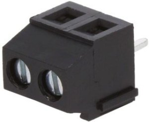 DG381-3.81-02P-13-00A(H), Зажимная рейка для печатных плат угловой 90° 3,81мм плату DG381-3.81-02P-13-00A(H), Зажимная рейка для печатных плат угловой 90° 3,81мм плату